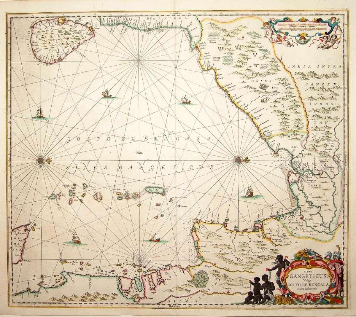 αρχαία Σρι Λάνκα εμφάνιση χάρτη