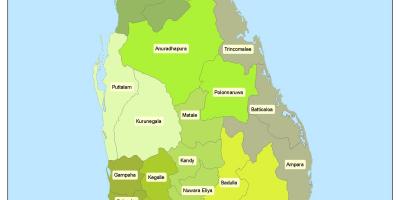 Διαμέρισμα στη Σρι Λάνκα εμφάνιση χάρτη