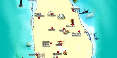 Χάρτης της Σρι Λάνκα, jaffna